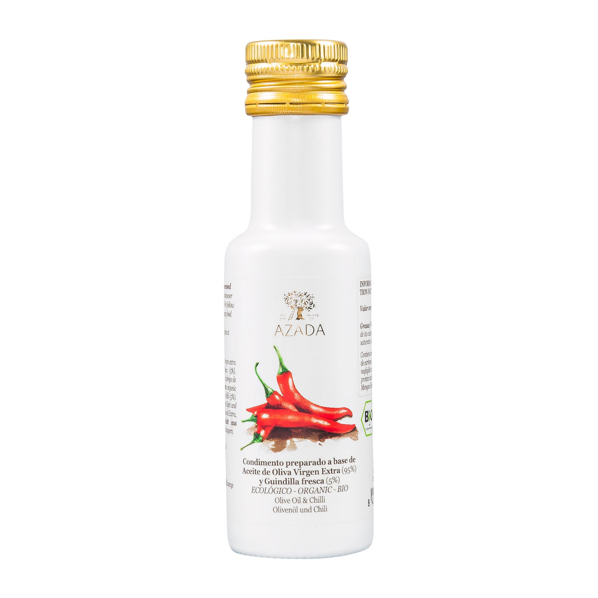 Azada Olivenöl mit Chili 100ml