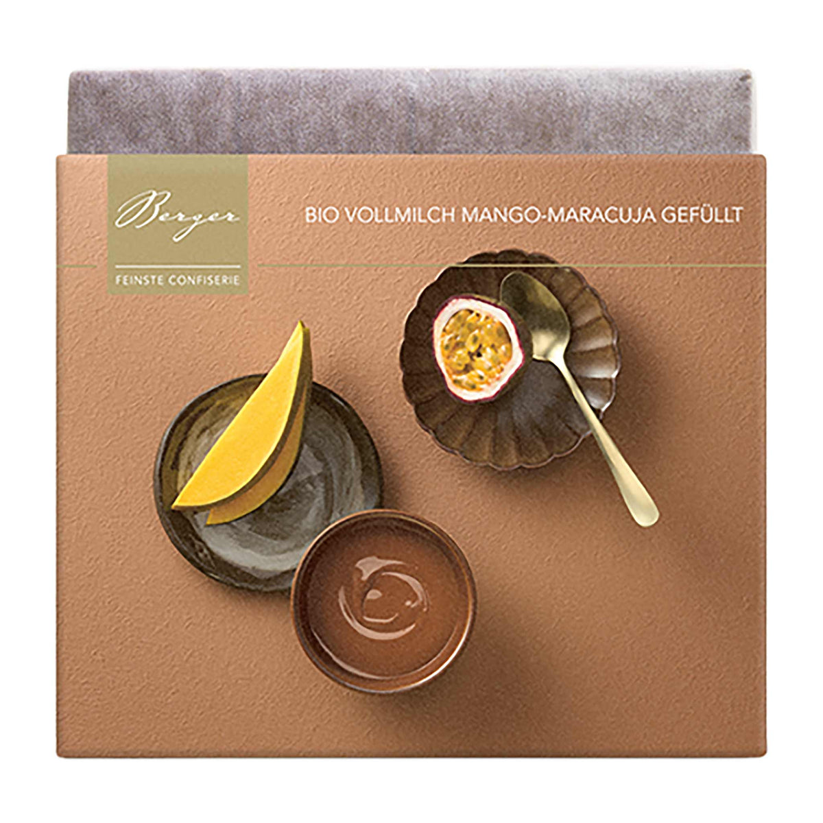 Berger Schokolade Bio Vollmilch Mango-Maracuja