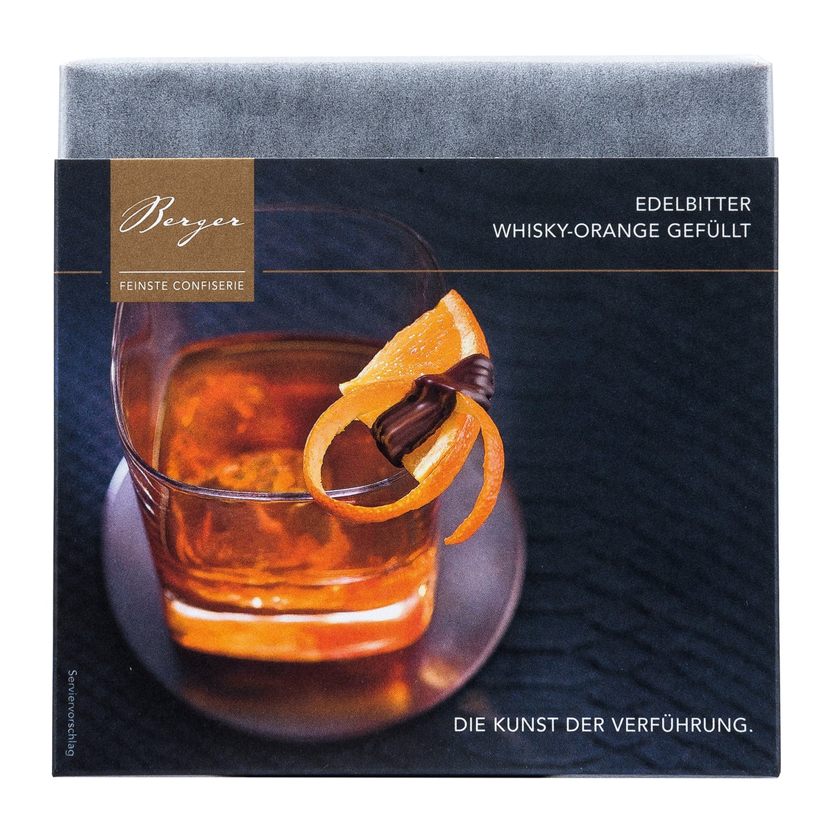 Berger Schokolade Zartbitter Whisky Orange