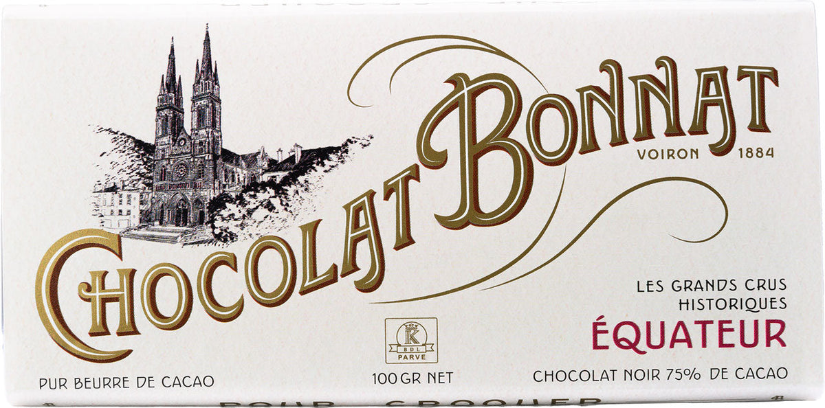 Bonnat Schokolade Equateur 75% Zartbitterschokolade