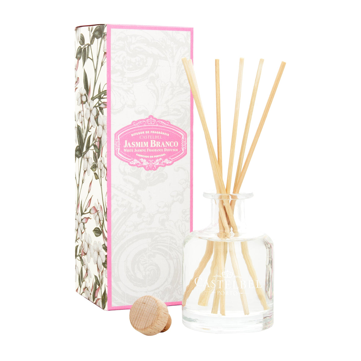 Castelbel Raumduft Diffuser Weißer Jasmin 100ml