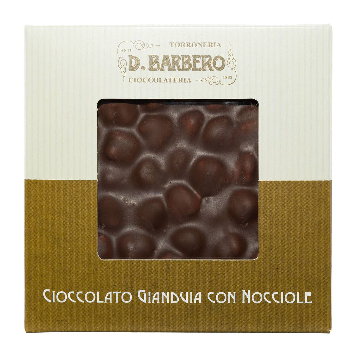 D.Barbero Gianduja Schokolade mit Haselnüssen 120g