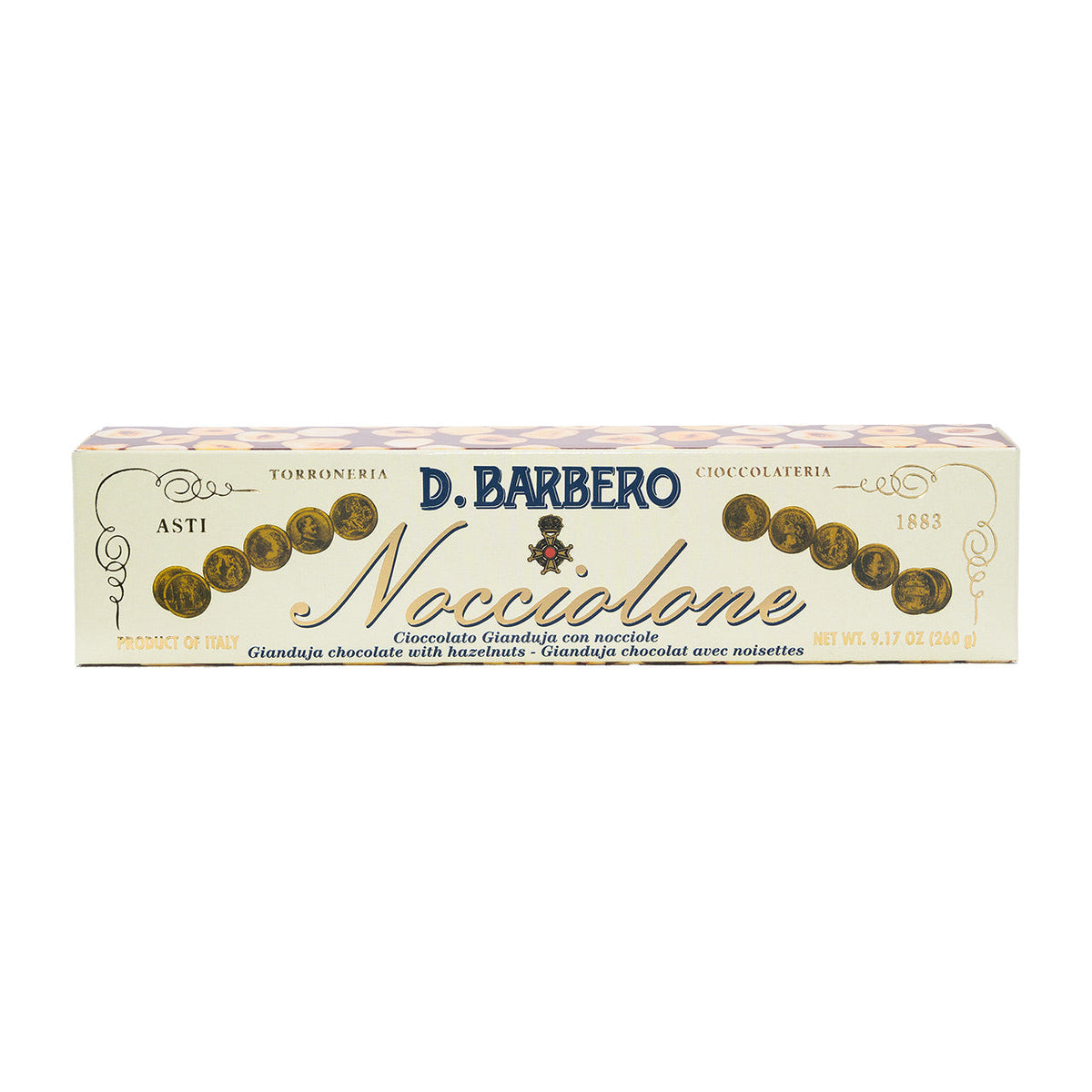 D.Barbero Nocciolone Gianduja Schokolade 260g