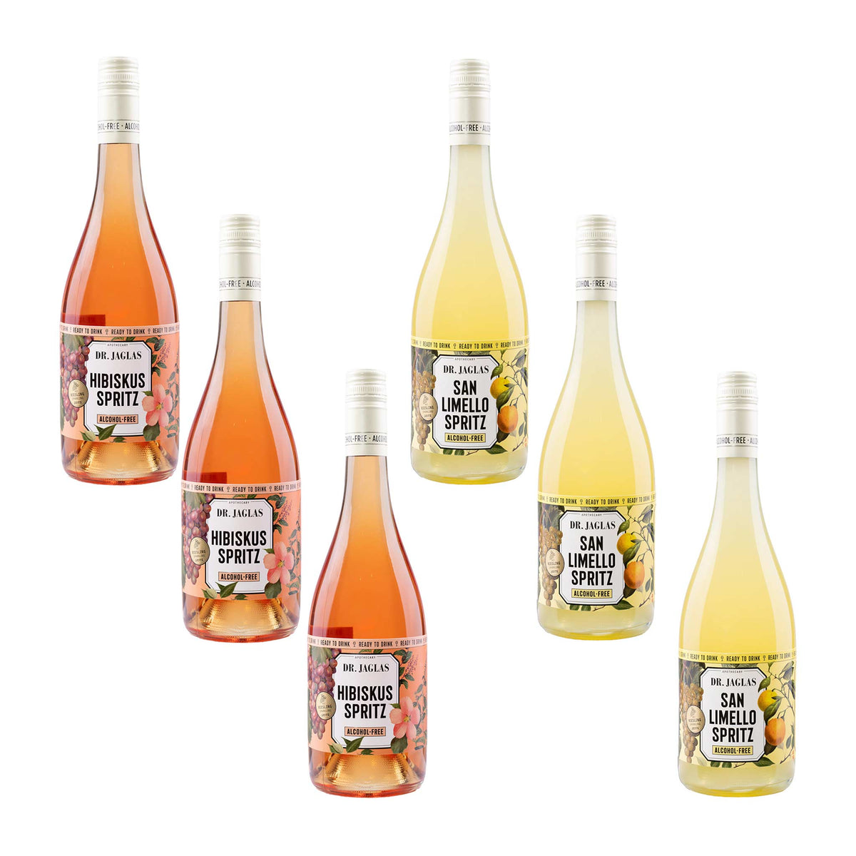 Dr Jaglas Spritz DUO alkoholfrei 6er Bundle