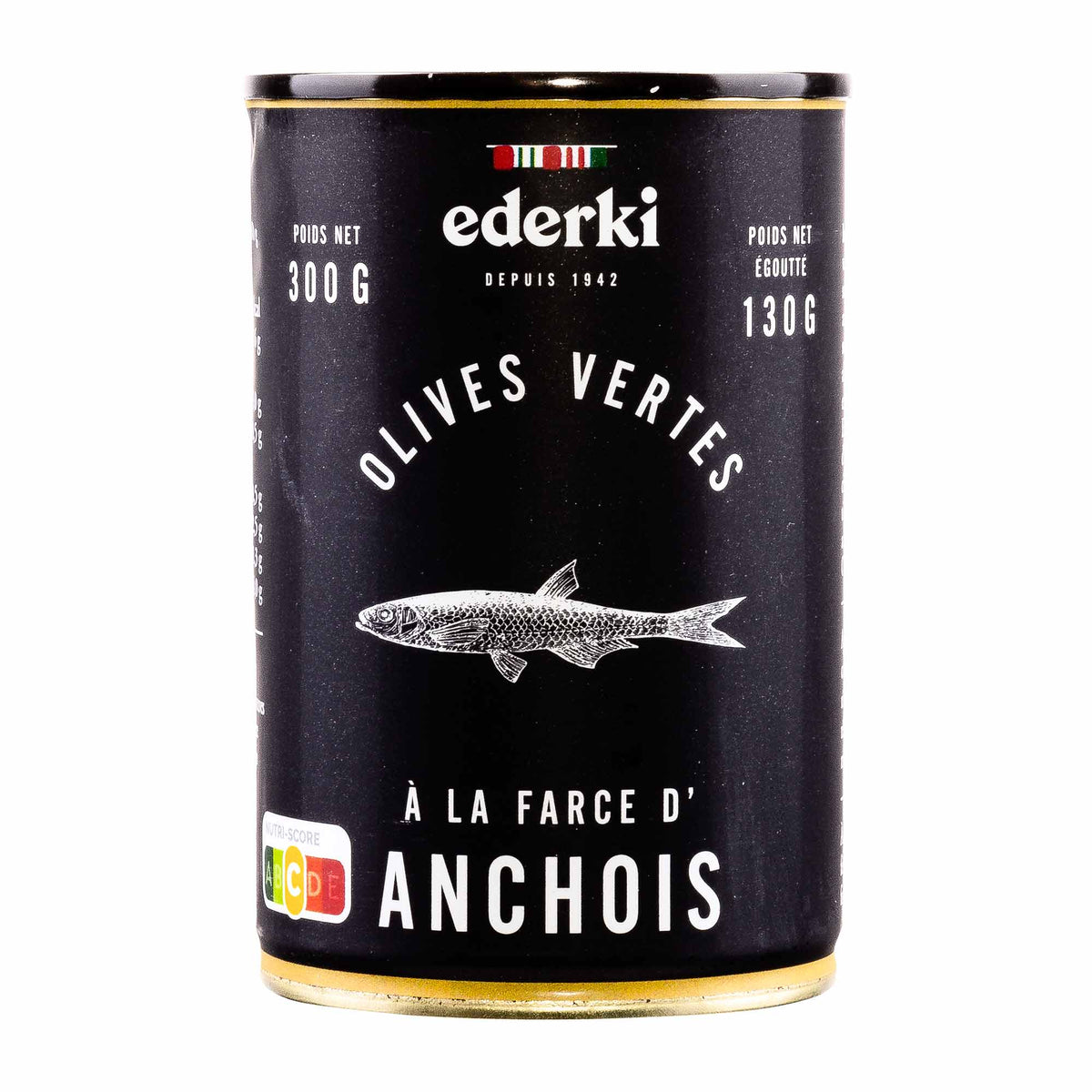 Ederki grüne Oliven mit Anchovis