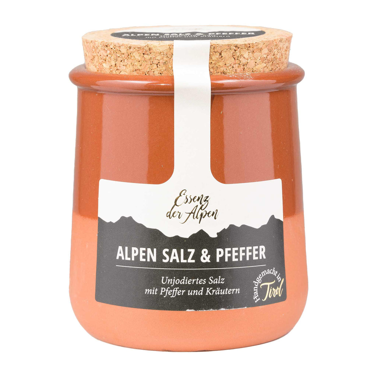Alpen Salz & Pfeffer im Keramiktopf