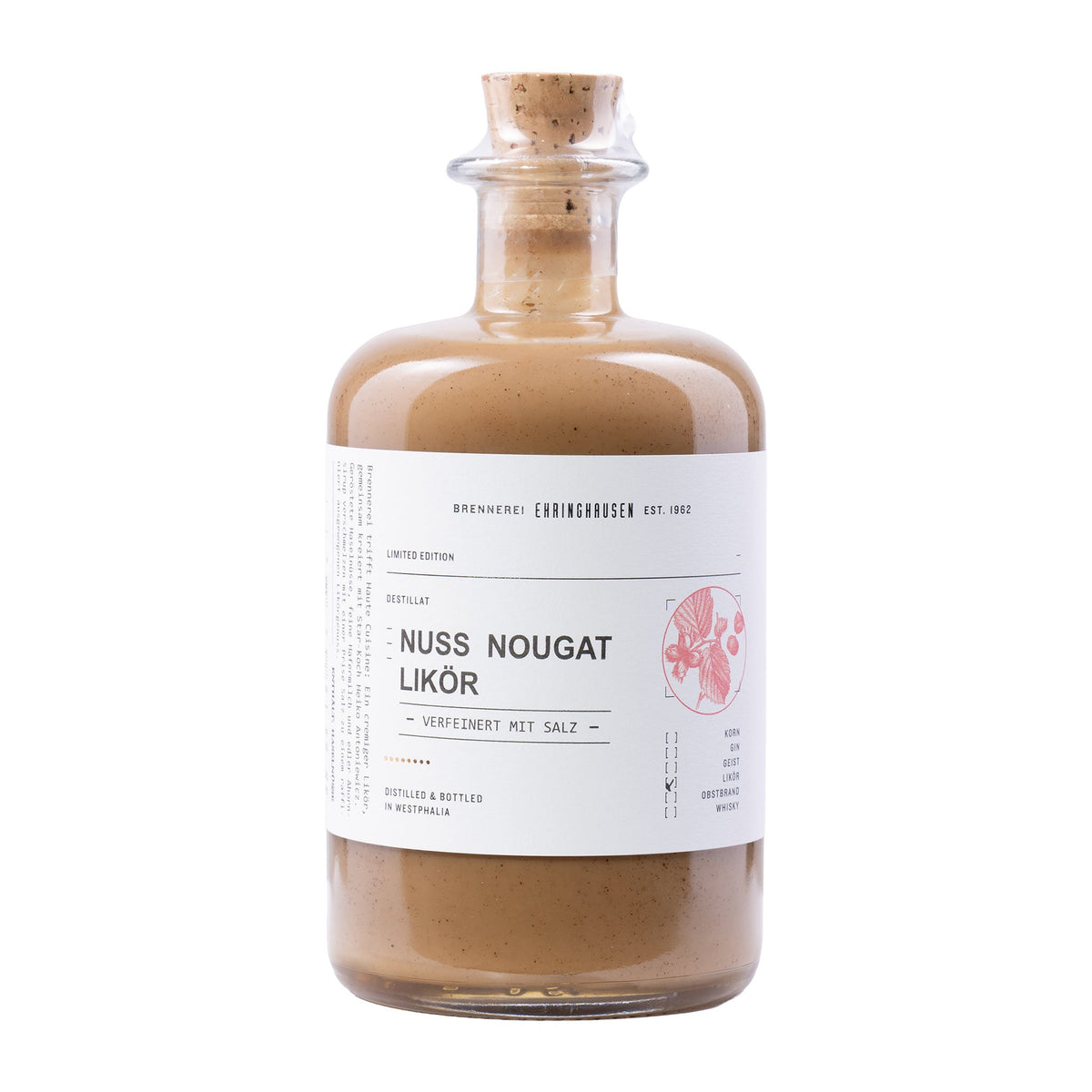 Ehringhausen Nuss-Nougat-Salz-Likör 500ml
