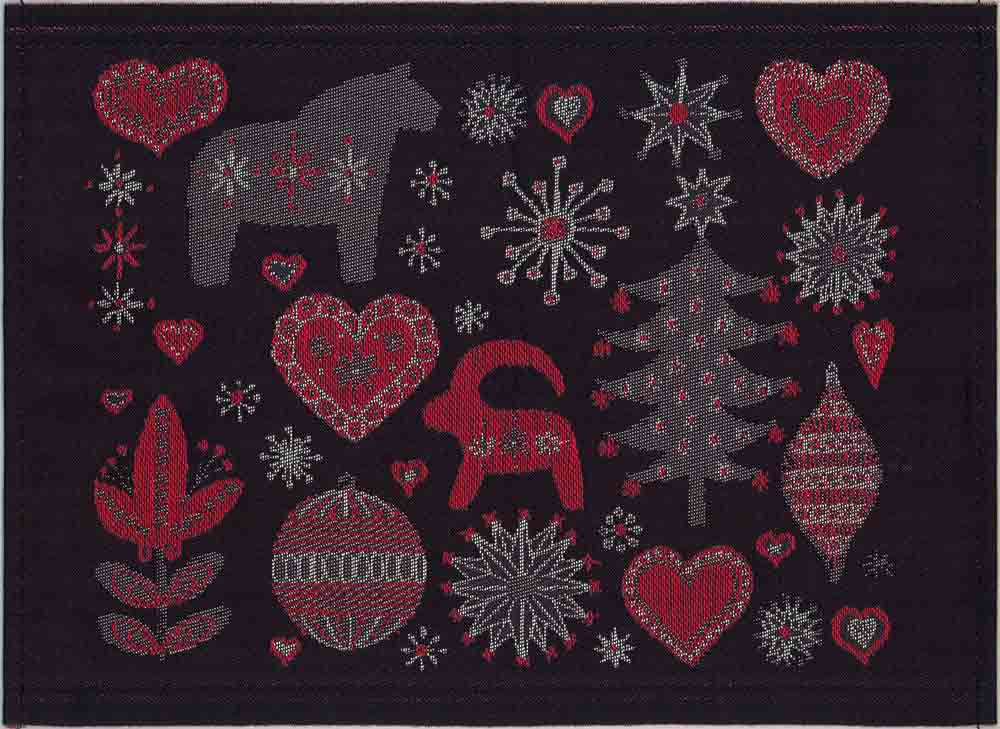 Ekelund Julnatt Tischset 35x48cm