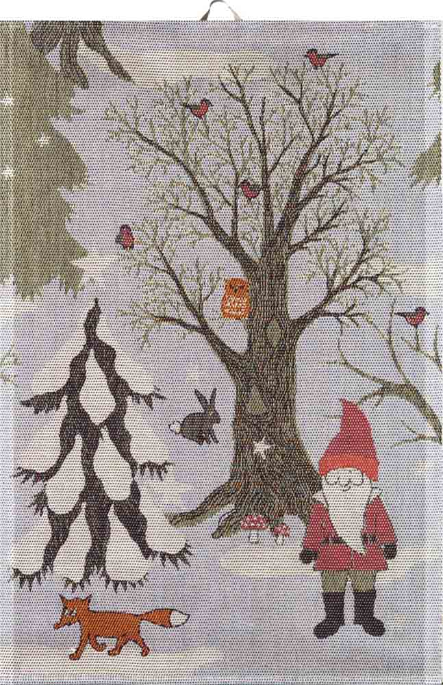 Ekelund Julpromenad Handtuch 40x60cm