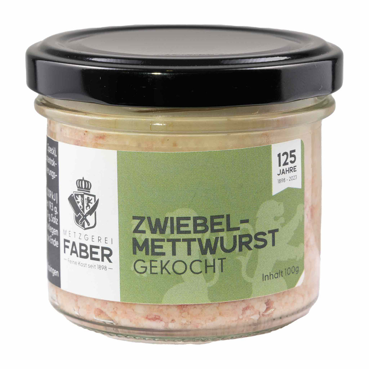 Faber Feinkost Zwiebelmettwurst 100g