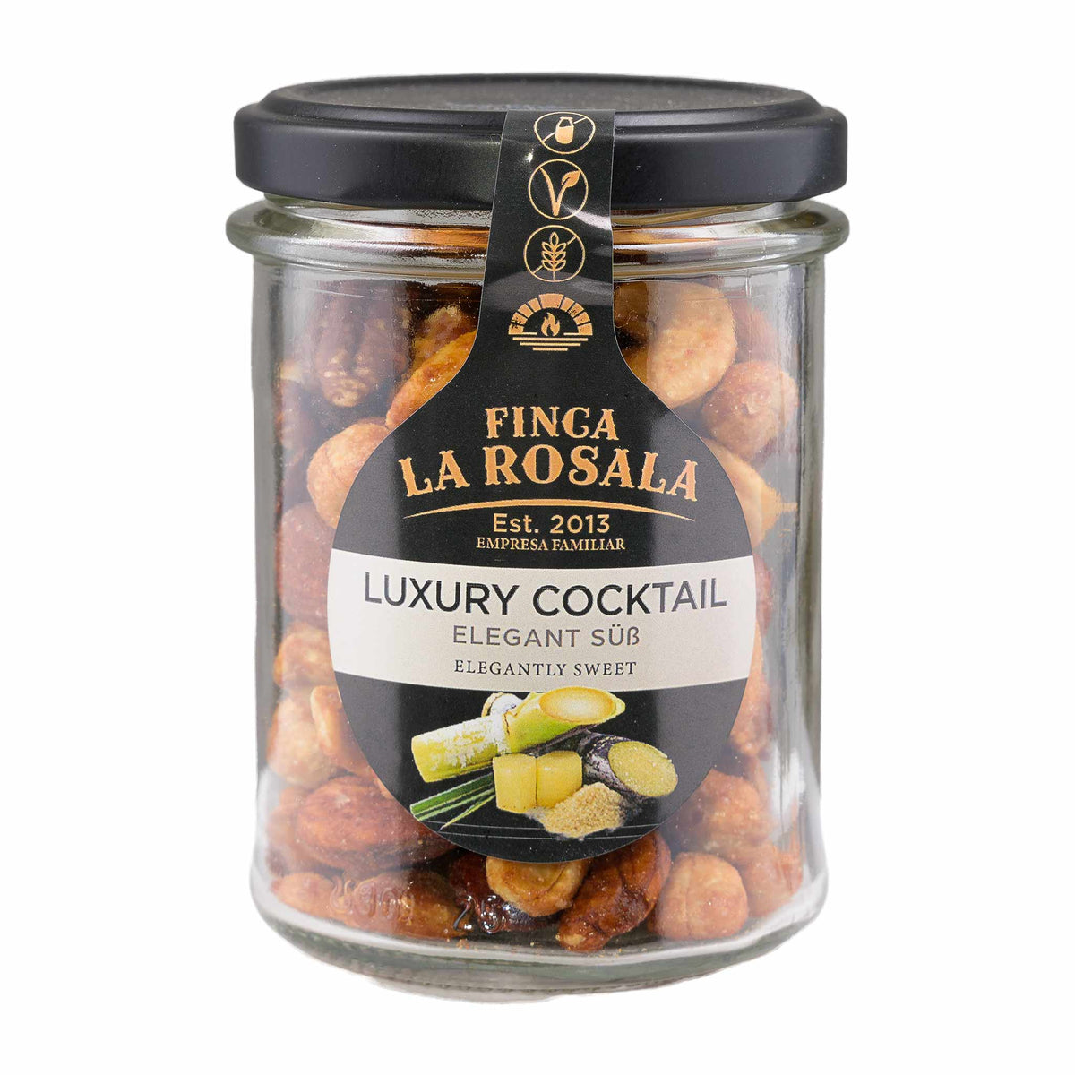 Finca la Rosala Luxus Cocktail Nussmischung im Glas