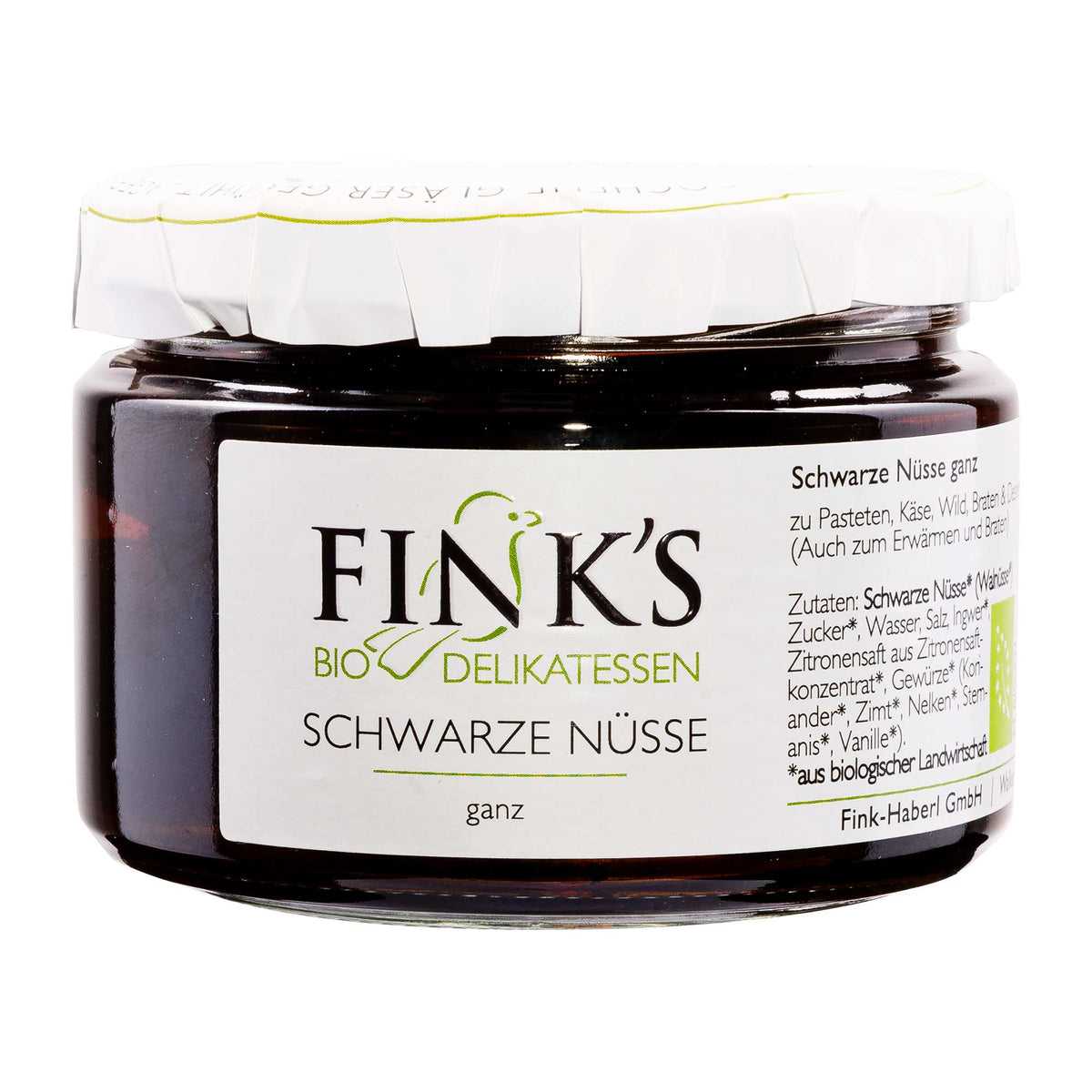 Finks Delikatessen Schwarze Nüsse