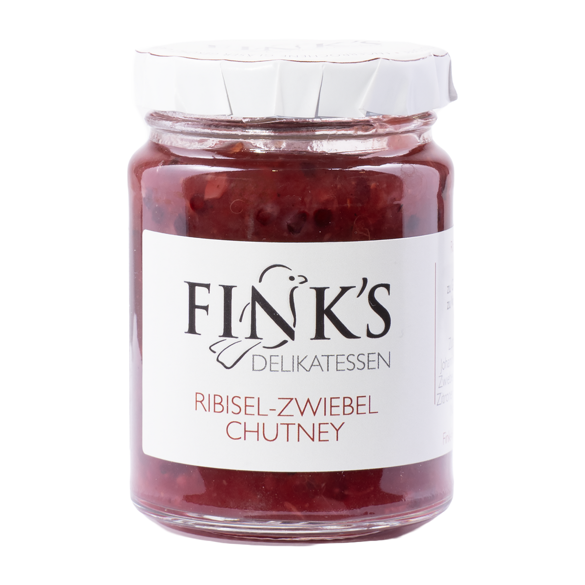 Finks Delikatessen Ribisel Zwiebel Chutney