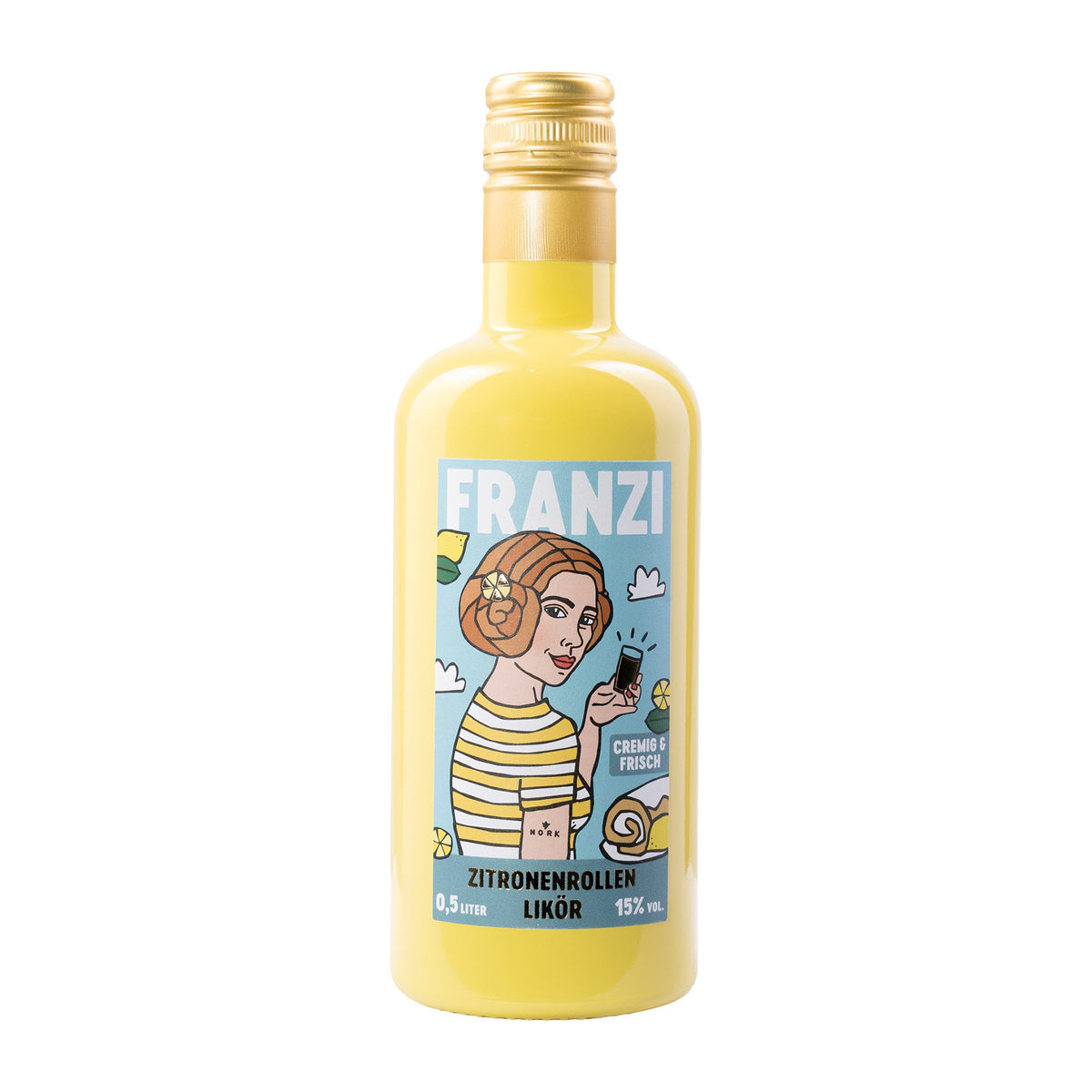 FRANZI Zitronenrollen Likör 500ml