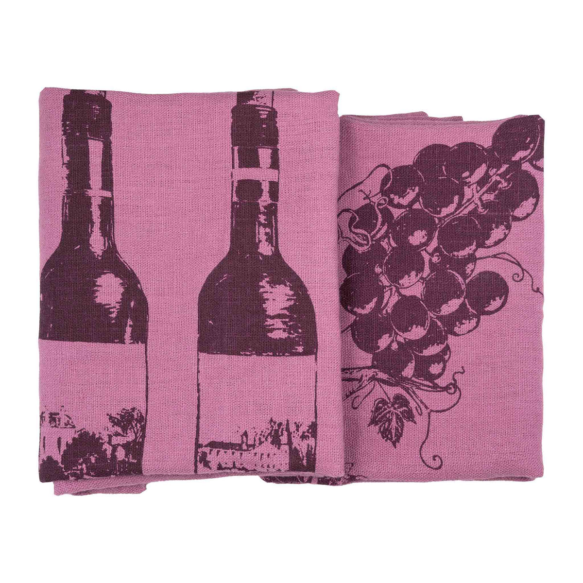 Frohstoff Leinen Geschirrtuch Set Vino