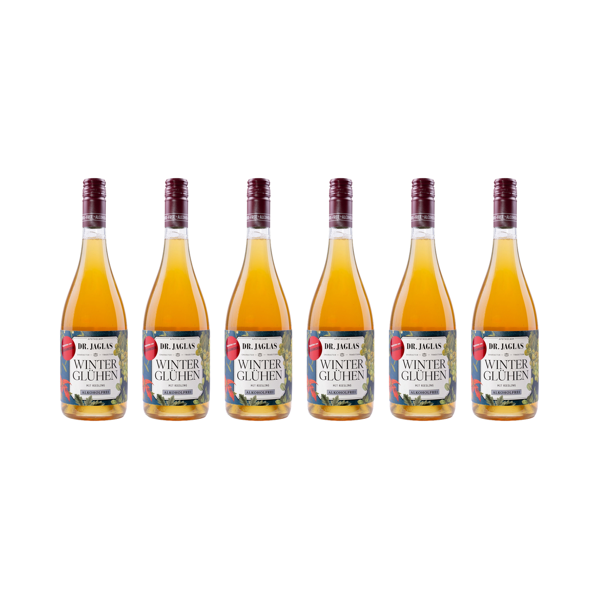 Winter-Glühen weiß – alkoholfrei — 6× 750 ml