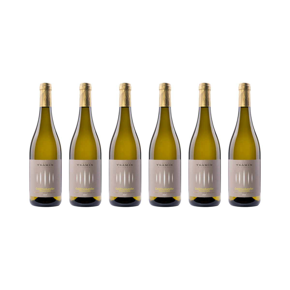 Goldmuskateller – 2025 — 6× 750 ml