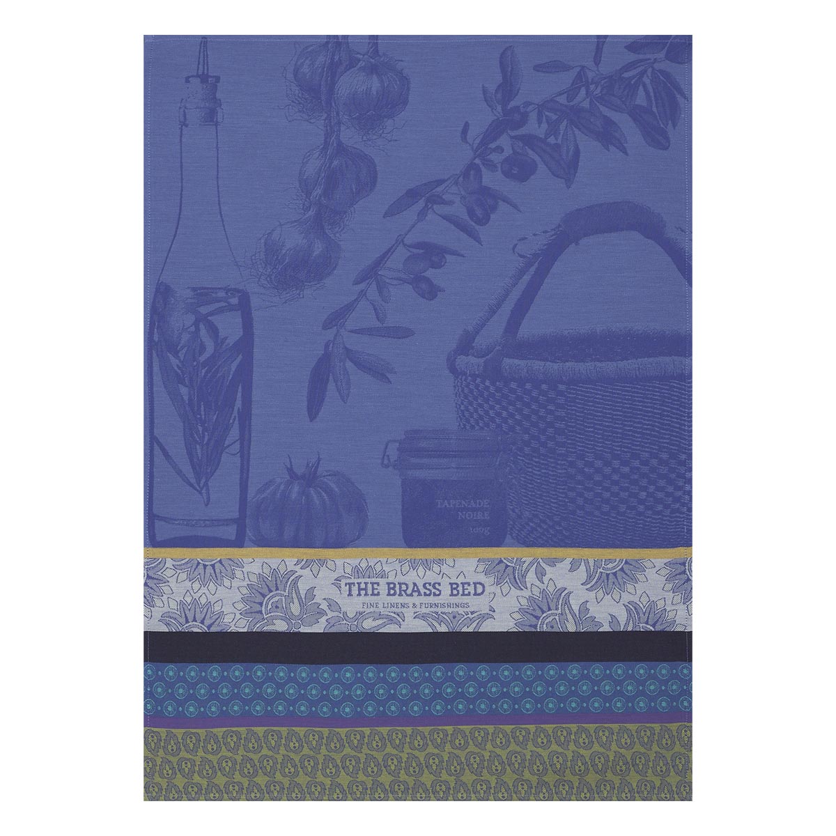 Geschirrtuch Saveurs de Provence Blau