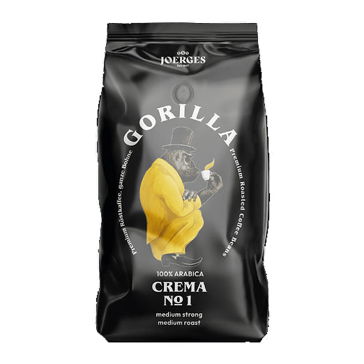 Gorilla Kaffee Crema No. 1 Schwarz 1kg