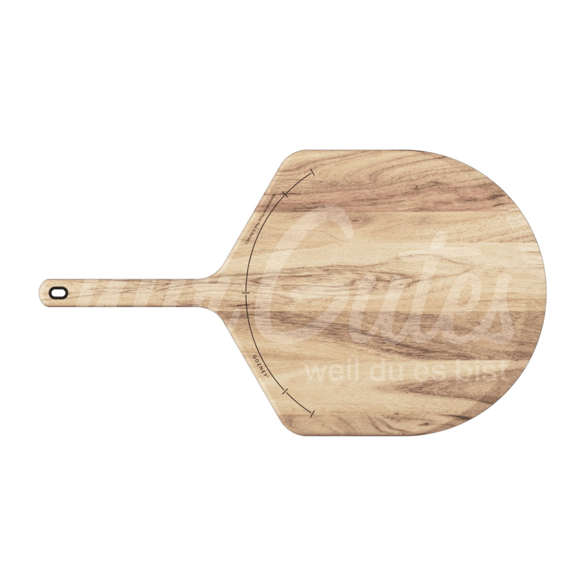 Gozney Pizzaschieber & Servierbrett aus Akazien-Holz Large