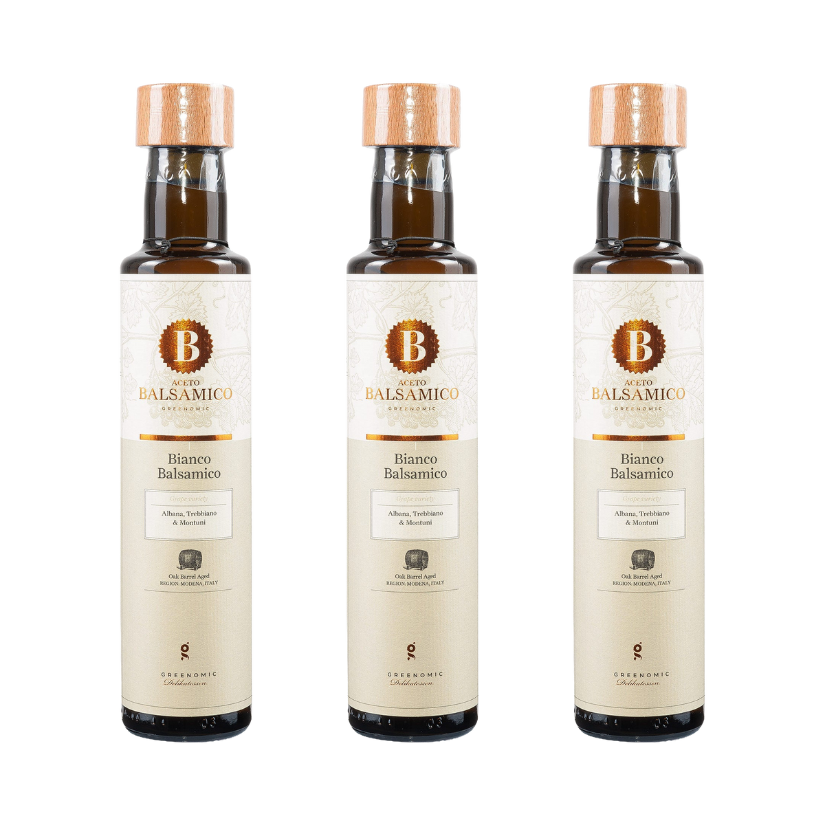 Balsamico Bianco — 3× 250 ml