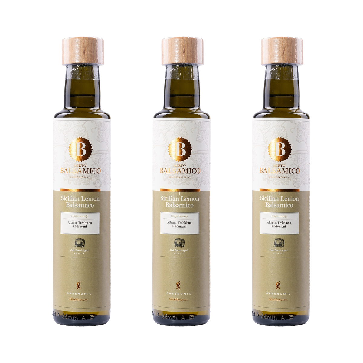 Balsamico – Sizilianische Zitrone — 3× 250 ml