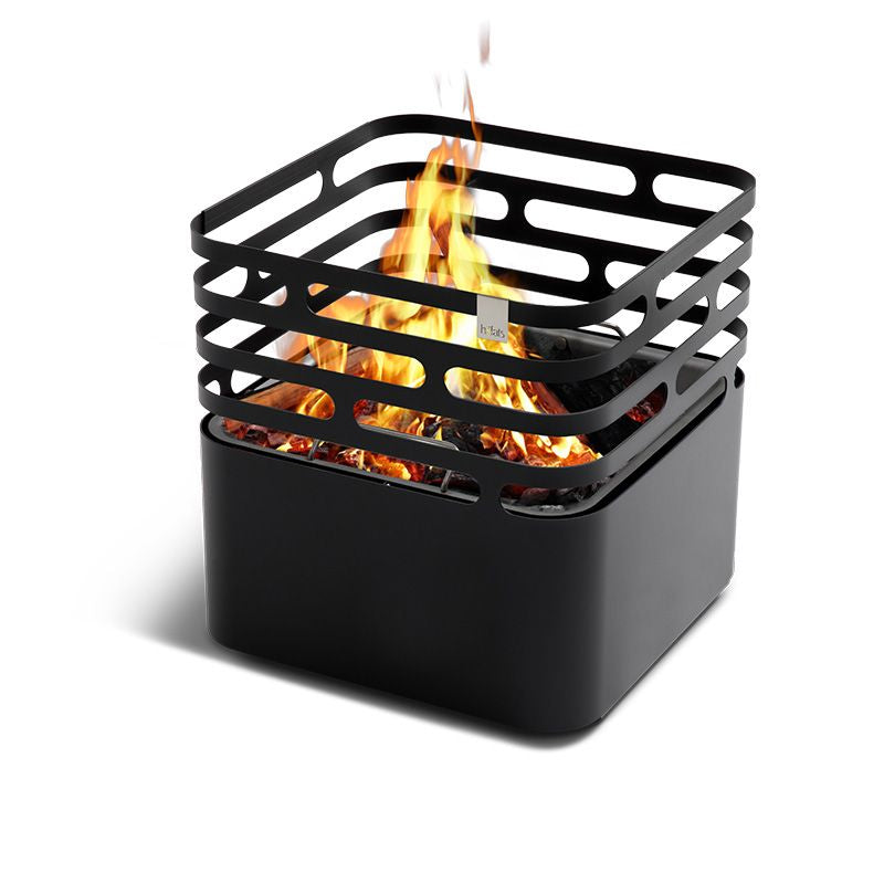 höfats Cube Feuerkorb schwarz