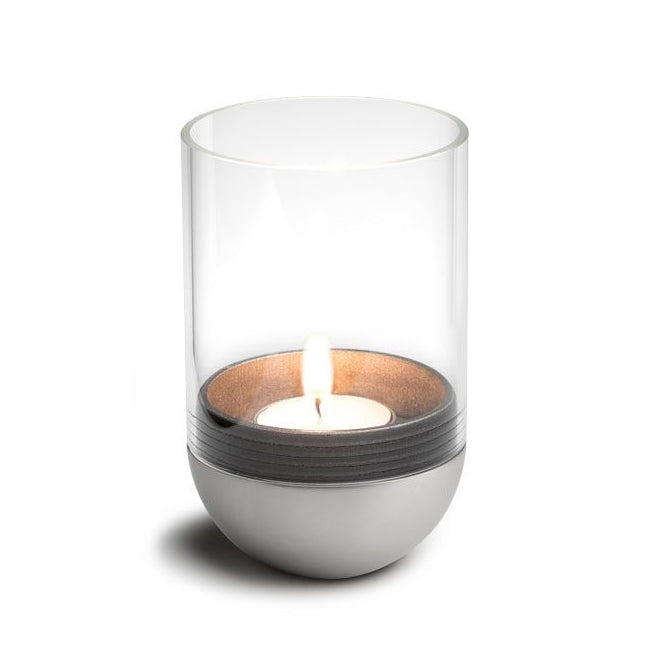 höfats Gravity Candle Windlicht silber