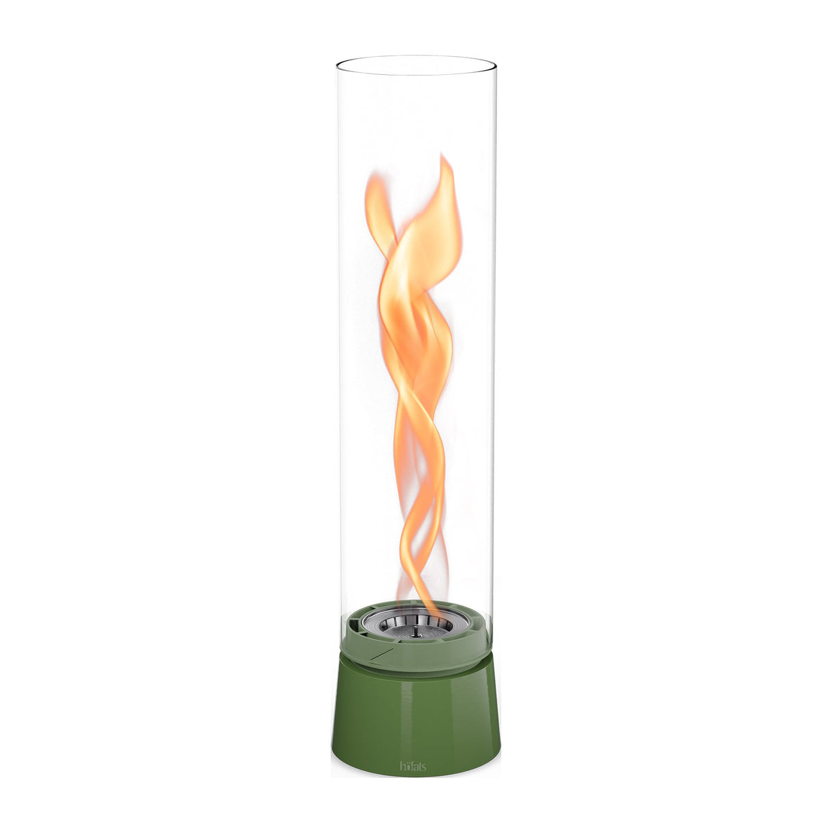 höfats SPIN air 1200 Tischfeuer Emaille Grün