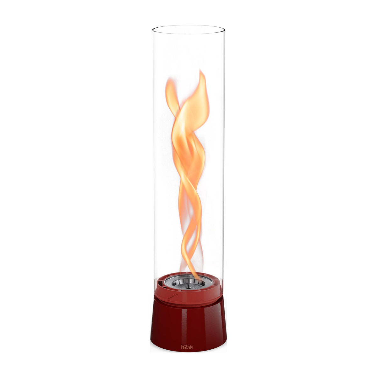 höfats SPIN air 1200 Tischfeuer Emaille Rot