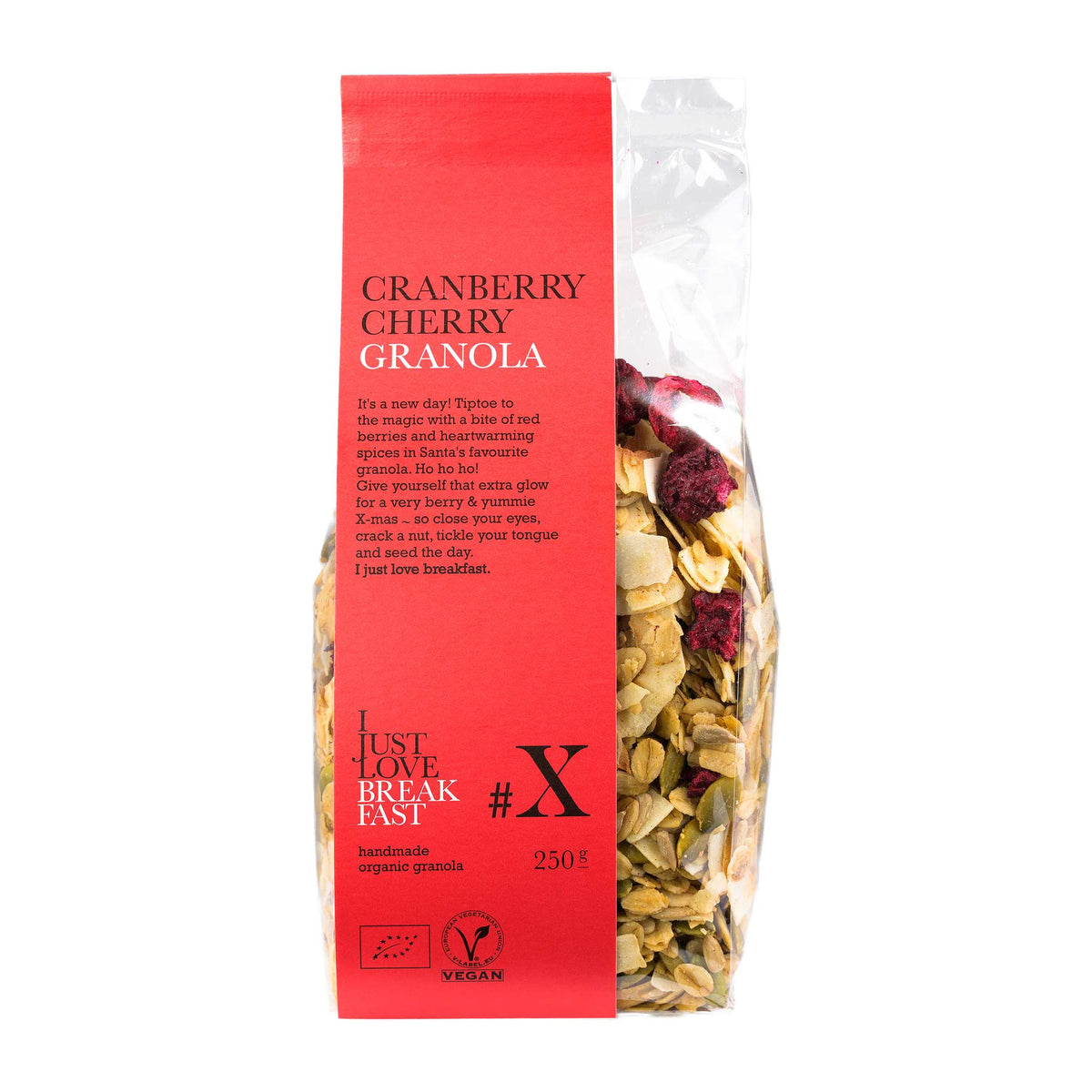 I just love breakfast #X Granola Cranberry Cherry