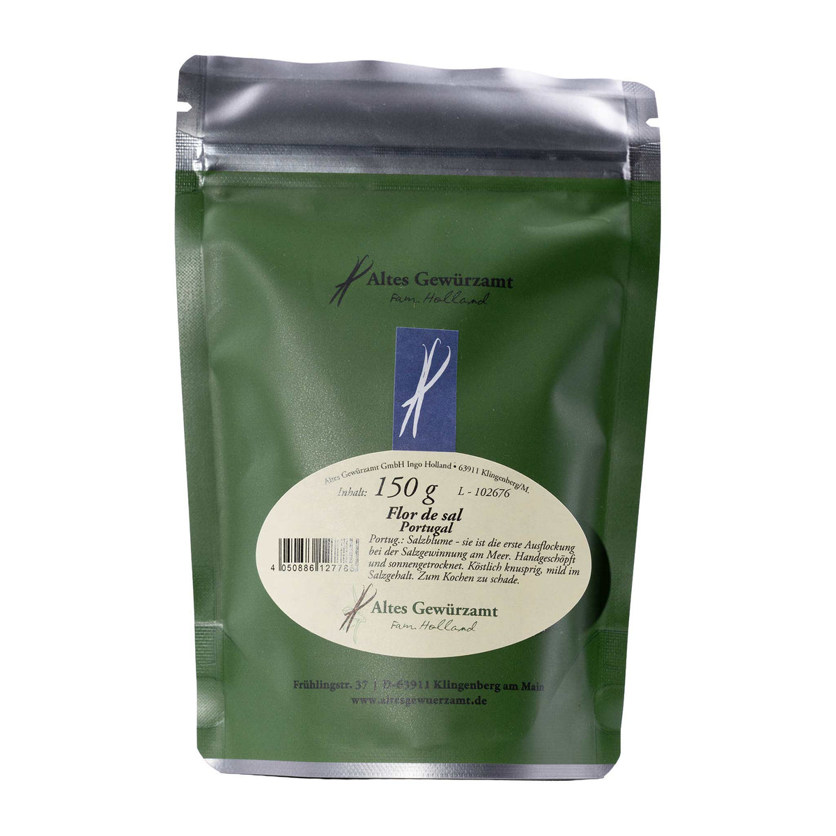 Ingo Holland Flor de Sal Meersalz 150g