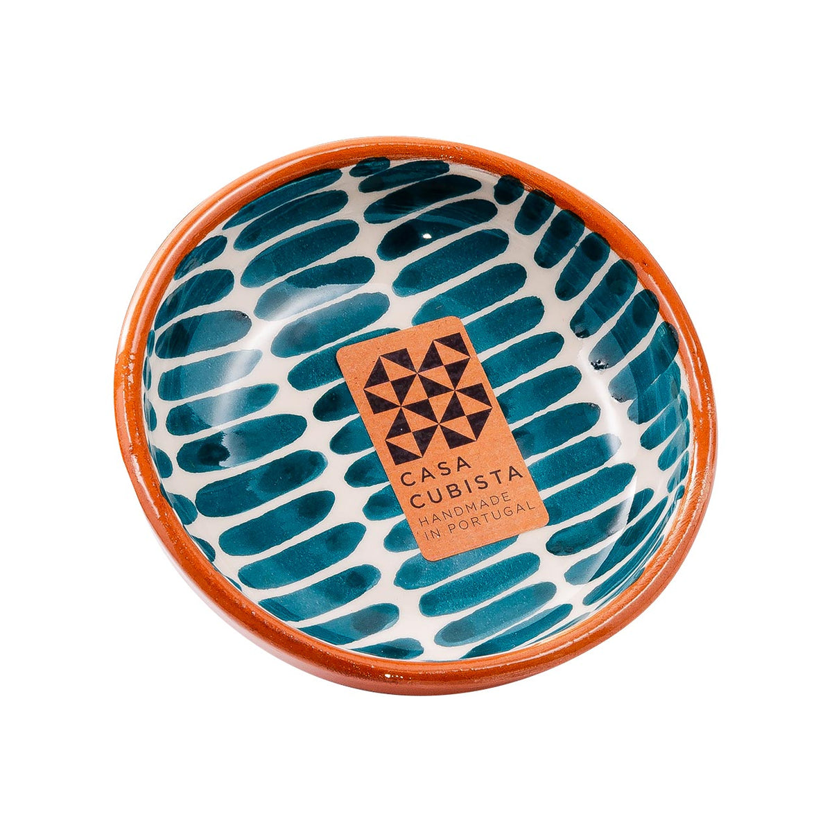 Keramikschale klein dash teal