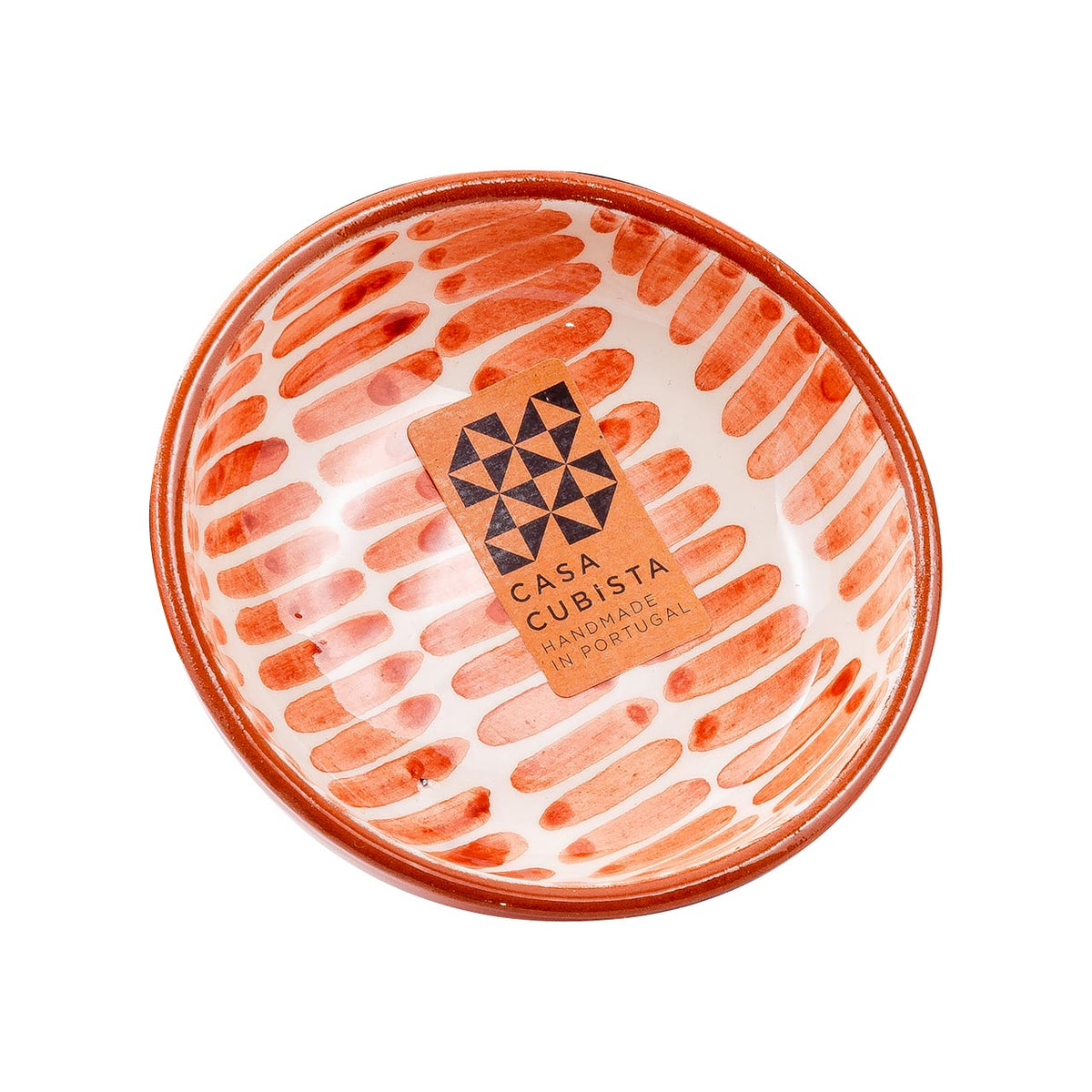 Keramikschale klein dash terracotta