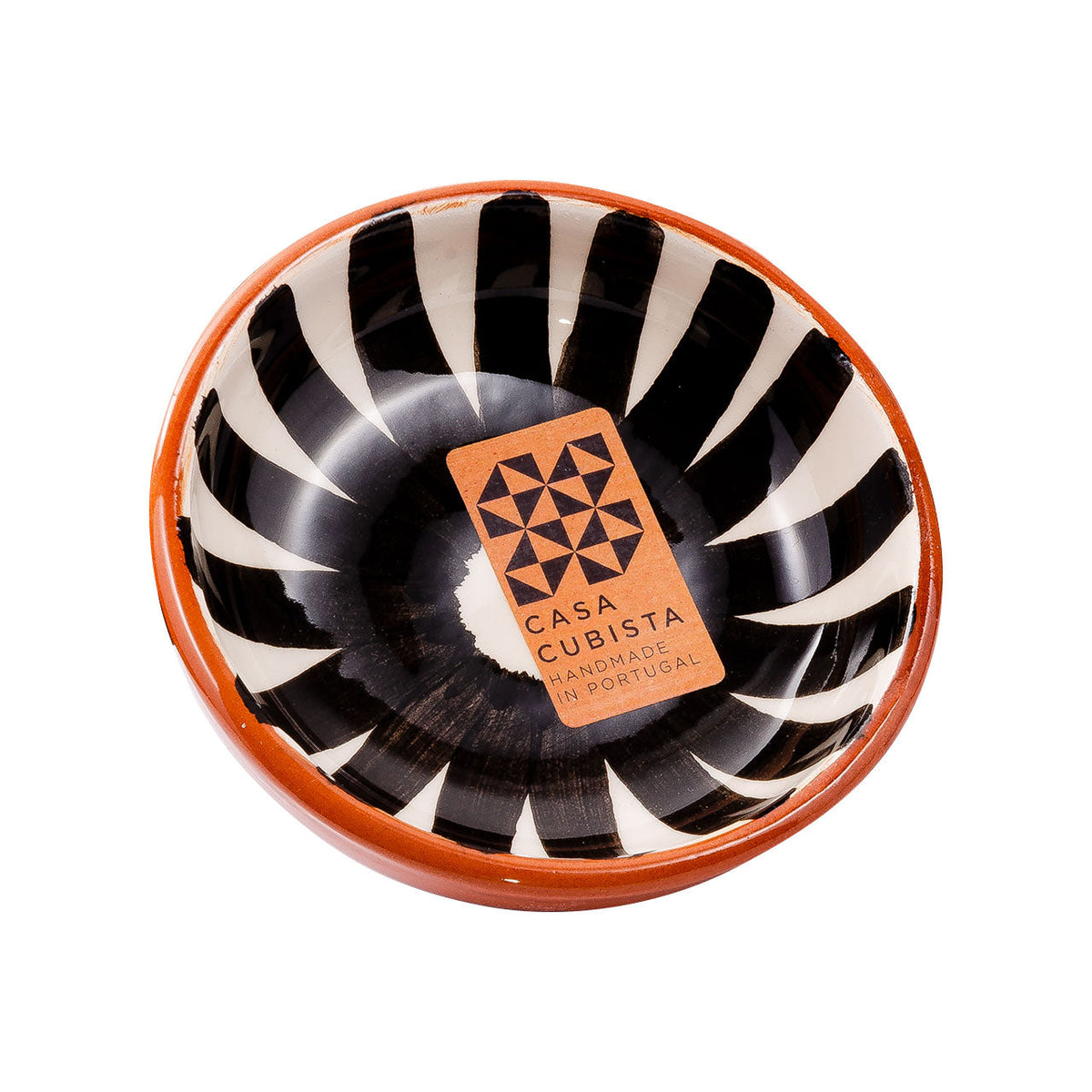 Keramikschale klein ray black