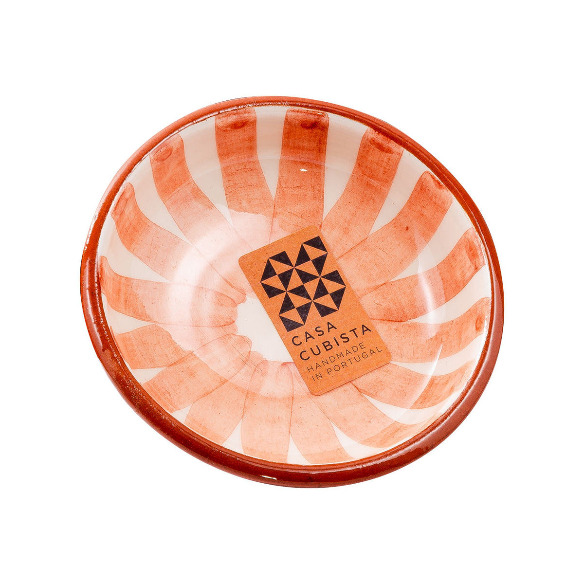 Keramikschale klein ray terracotta