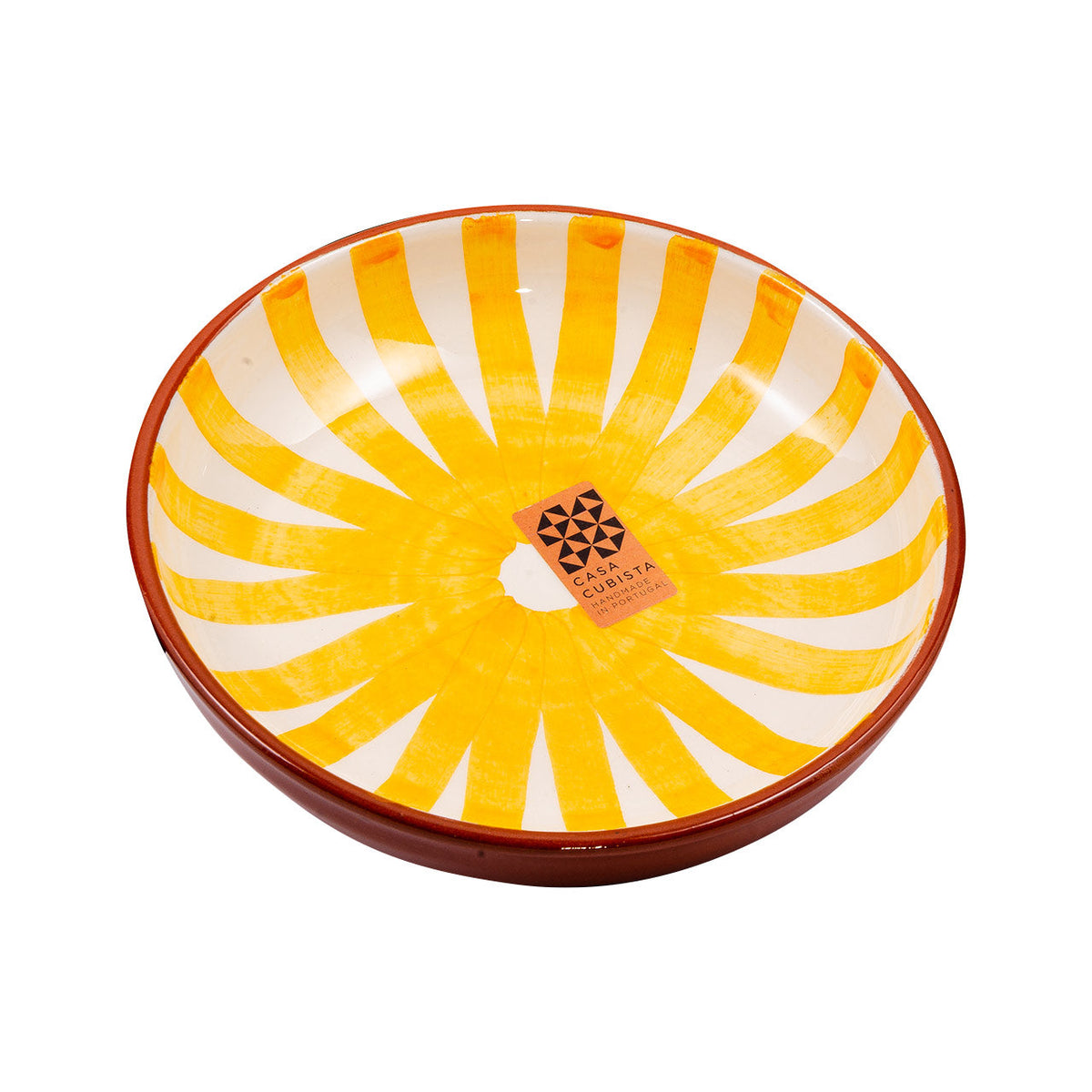 Keramikschale mittel ray tangerine