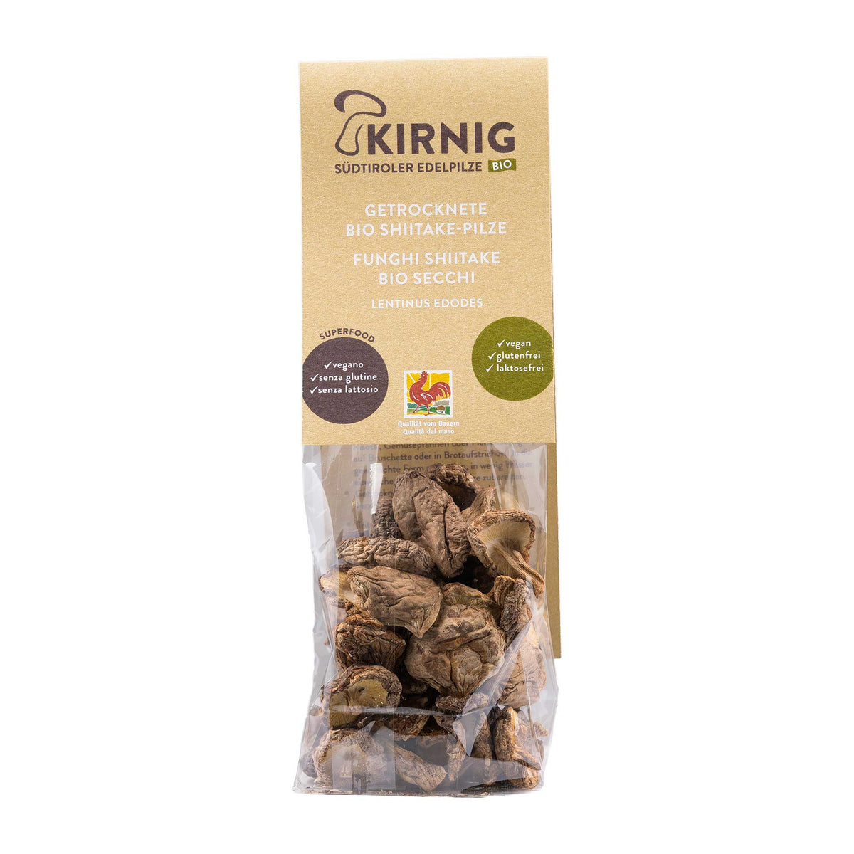 Kirnig getrocknete Shiitake Pilze 25g