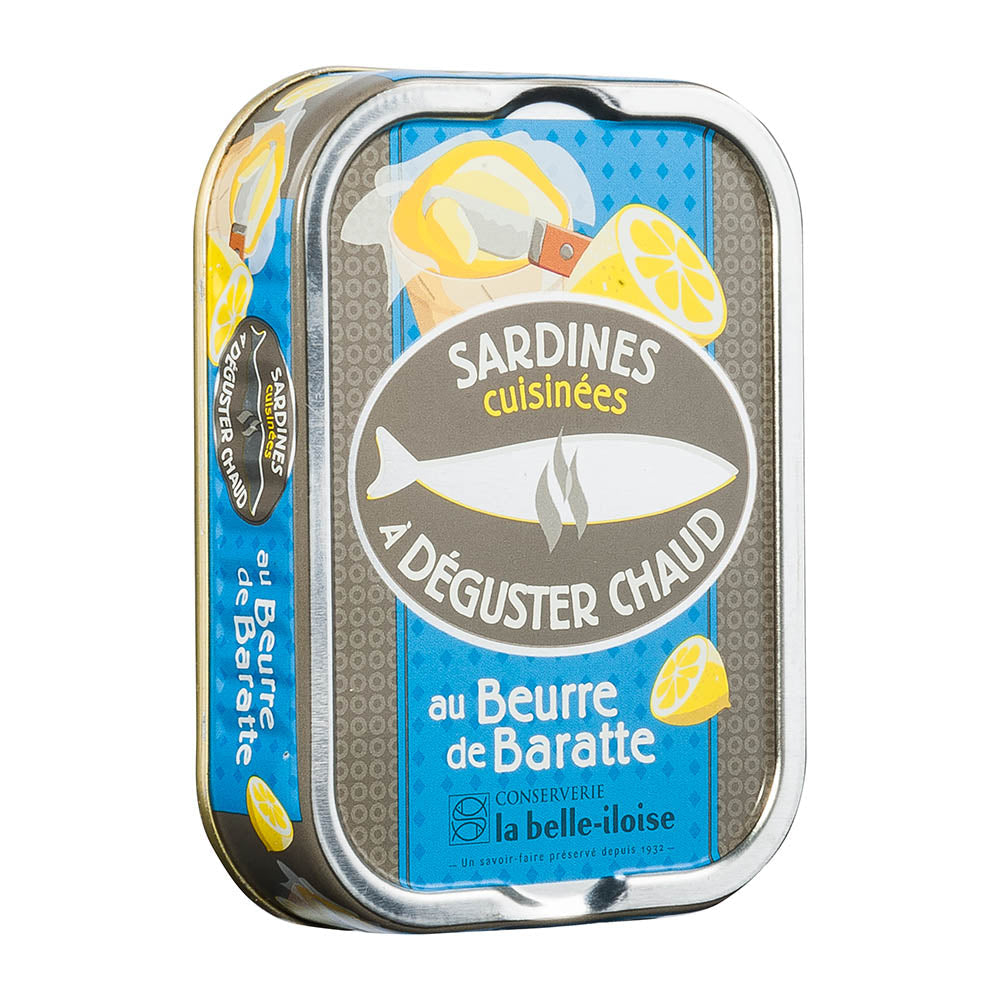 La belle iloise Sardinen zum Braten Fassbutter