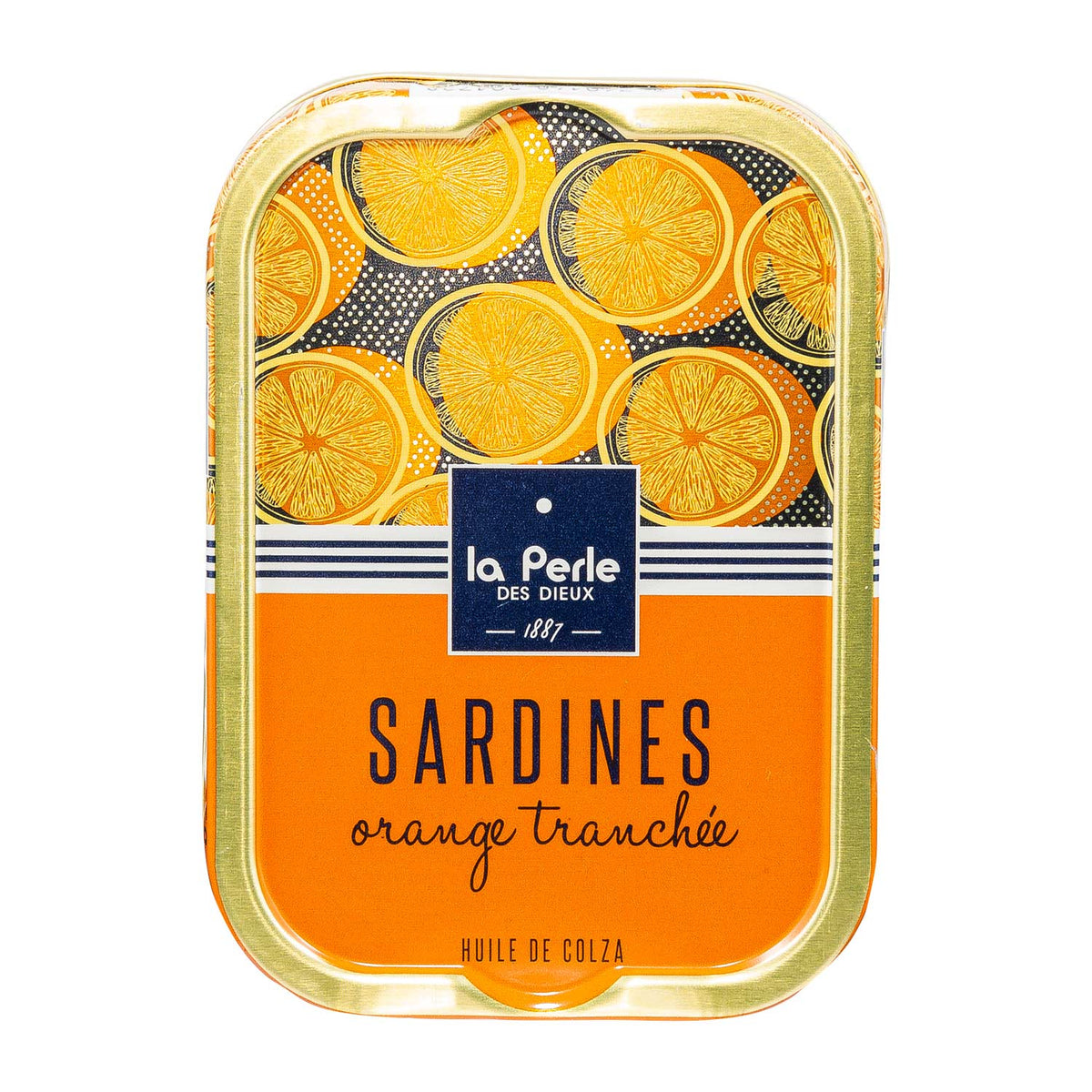 La Perle des Dieux Ölsardinen mit Orange