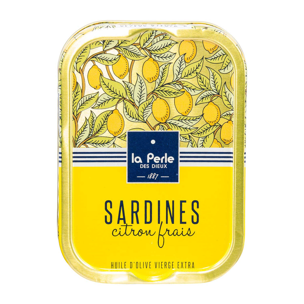 La Perle des Dieux Ölsardinen mit Zitrone