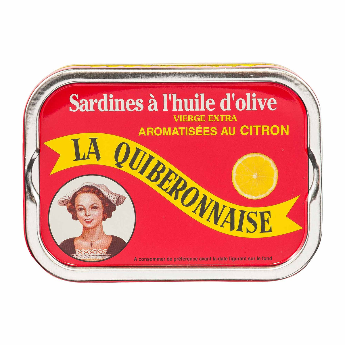 La Quiberonnaise Ölsardinen mit Zitrone