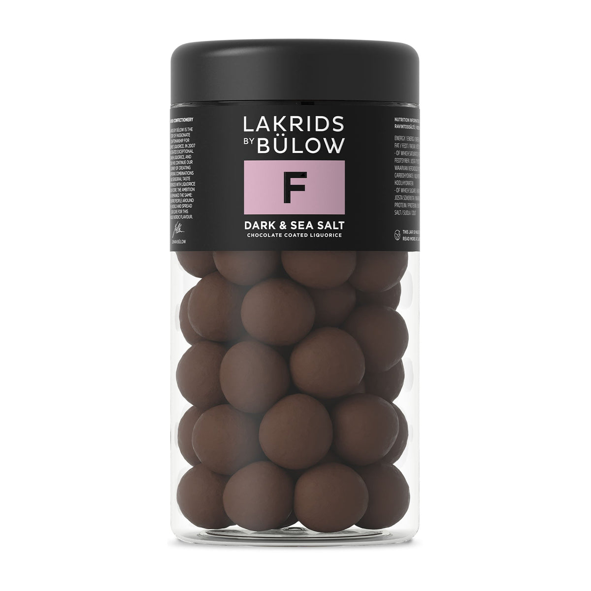 Lakrids by Bülow F Dark Sea Salt regular