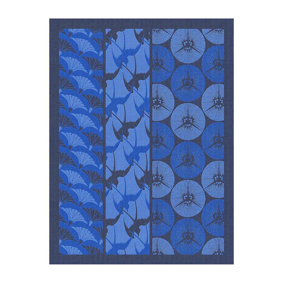 Le Jacquard francais Geschirrtuch Yukata indigo