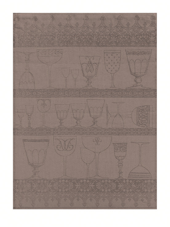 Gläsertuch Cristal Poivre Gris