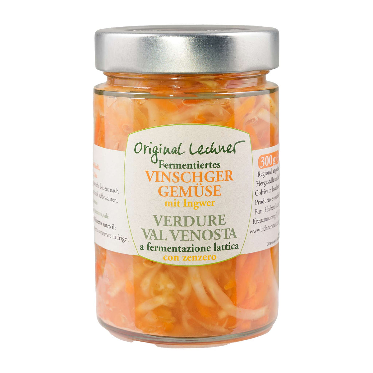 Lechner Vinschger Gemüse mit Ingwer 300g