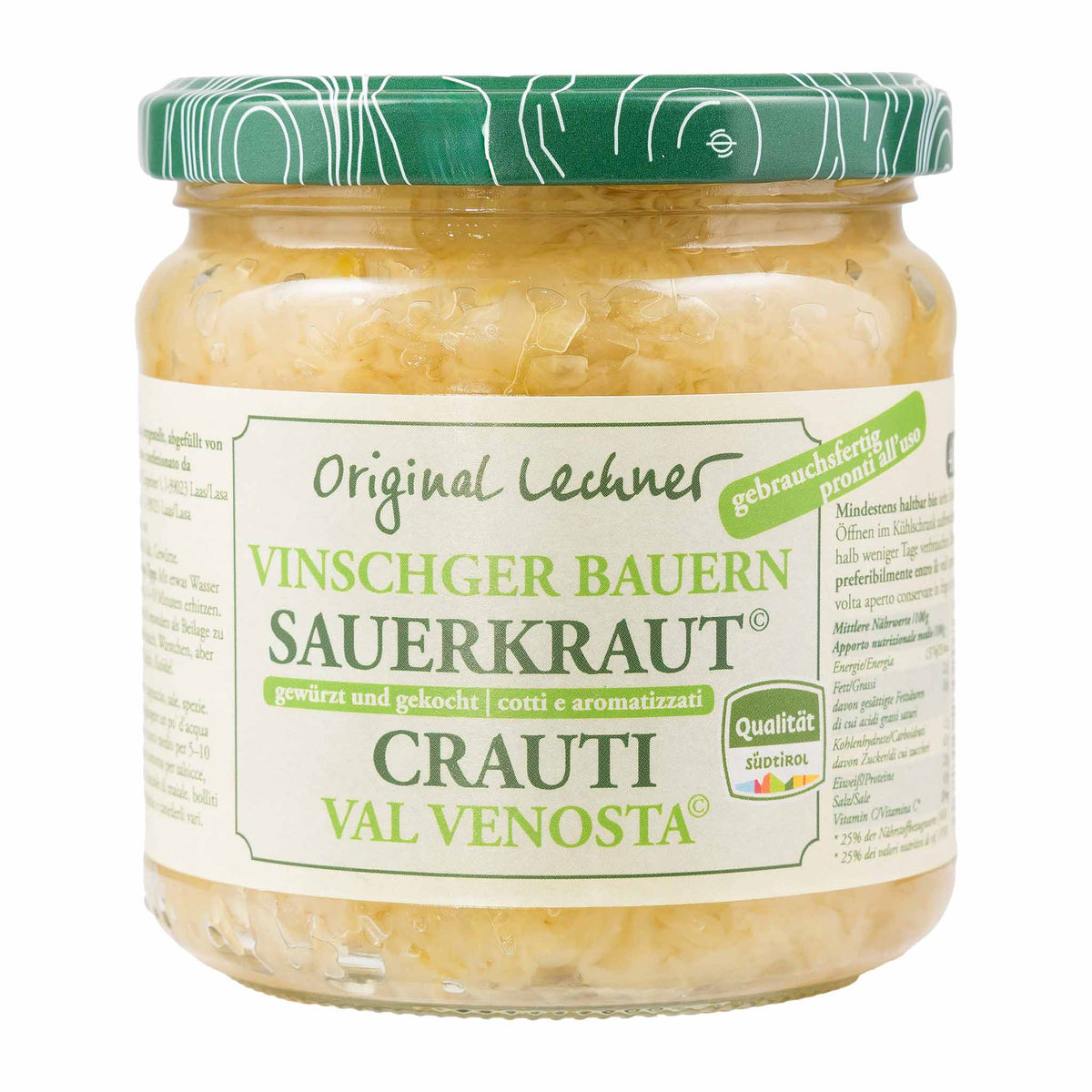 Lechner Vinschger Bauern Sauerkraut 400g