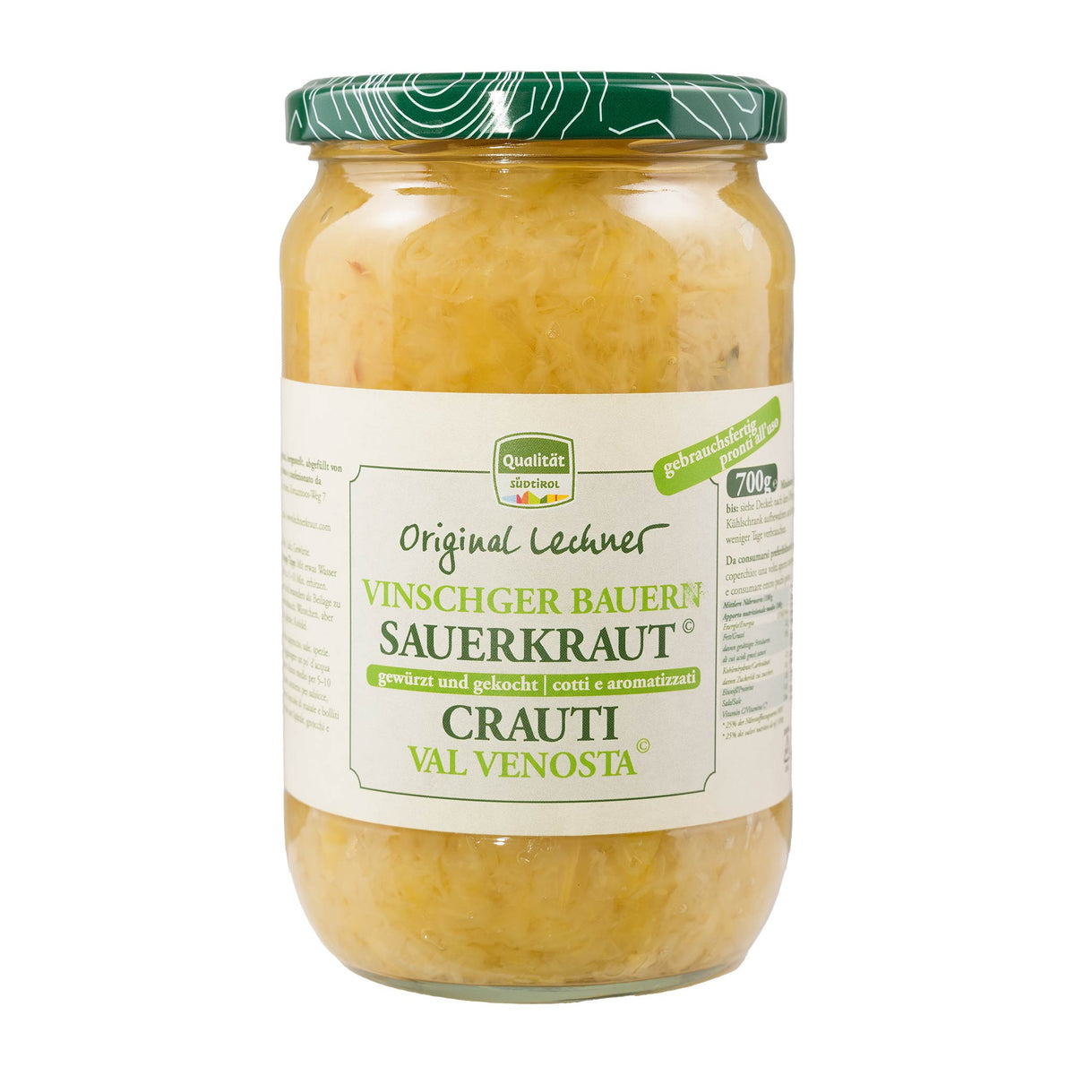 Lechner Vinschger Bauern Sauerkraut 700g