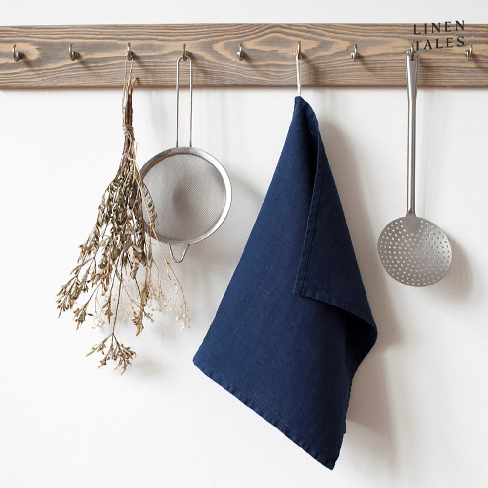 Linen Tales Leinen Geschirrtuch Navy