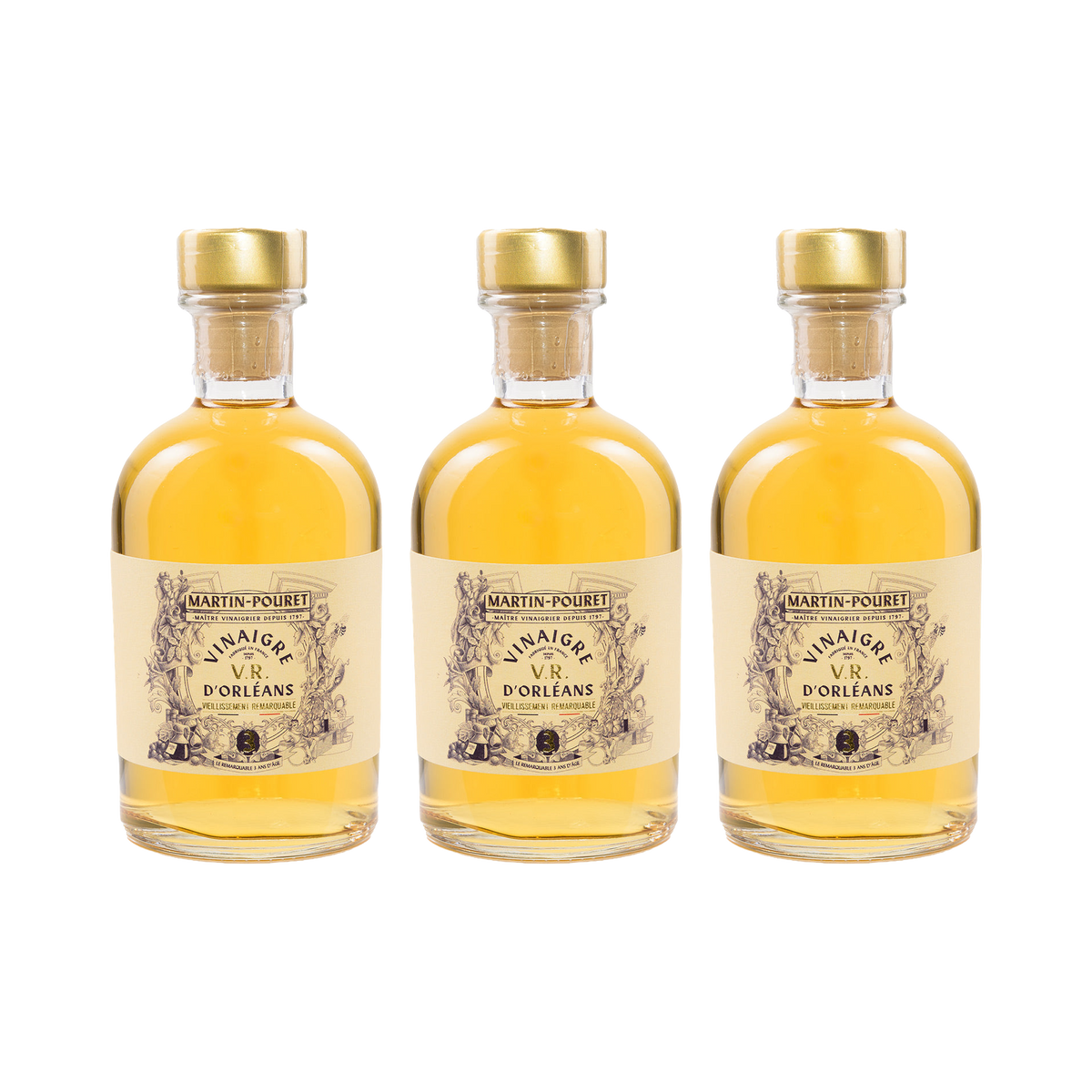 Weißweinessig – Orléans V.R. — 3× 250 ml